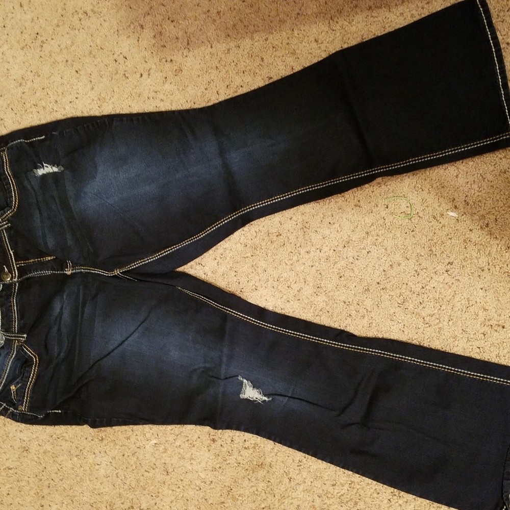 Royalty by Me - Dark Wash Denim Jeans - Bootcut